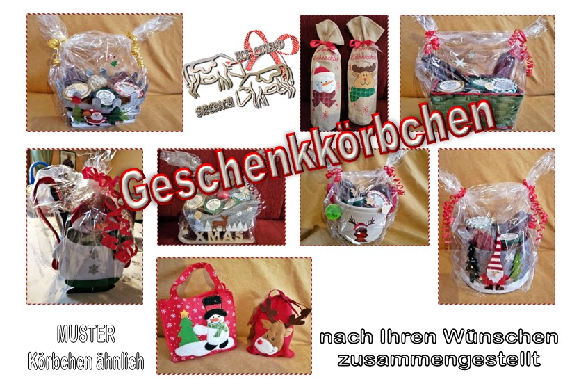 rechtzeitige Vorbestellung Körbchen und Gutscheine