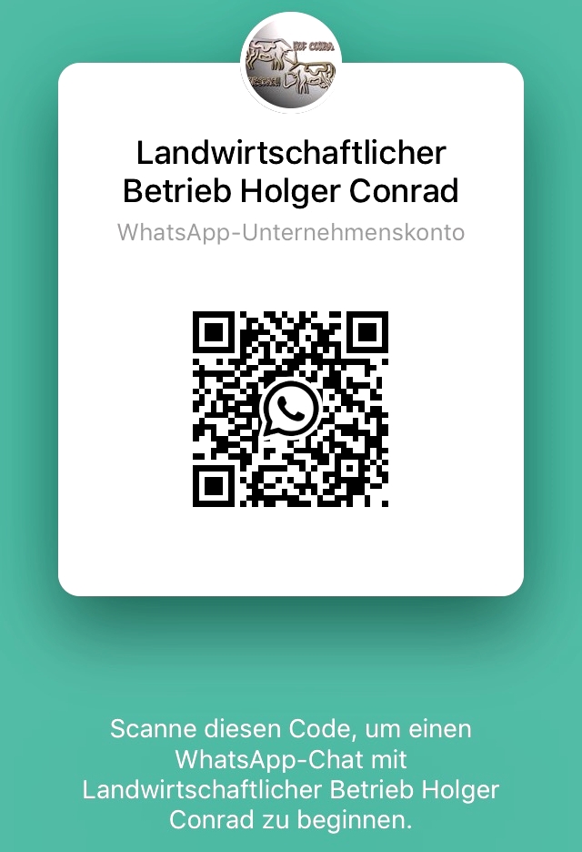 WhatsApp QR Code Hof Conrad Siesbach